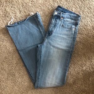 NWOT GAP High Rise Flare Jeans